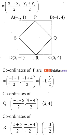 KSEEB Solutions for Class 10 Maths Chapter 7 Coordinate Geometry Ex 7.4 19