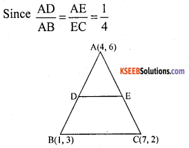KSEEB Solutions for Class 10 Maths Chapter 7 Coordinate Geometry Ex 7.4 9