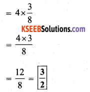 KSEEB Solutions for Class 7 Maths Chapter 2 Fractions and Decimals Ex 2.4 8