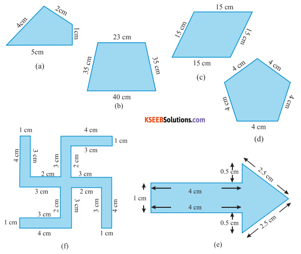 KSEEB Solutions for Class 6 Maths Chapter 10 Mensuration Ex 10.1 1