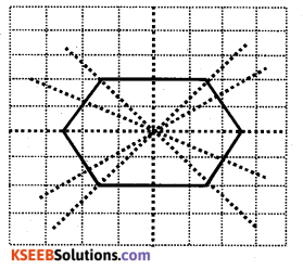 KSEEB Solutions for Class 6 Maths Chapter 13 Symmetry Ex 13.2 15