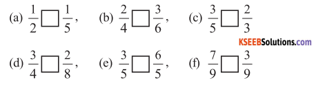 KSEEB Solutions for Class 6 Maths Chapter 7 Fractions Ex 7.4 662