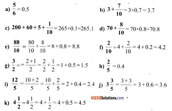 KSEEB Solutions for Class 6 Maths Chapter 8 Decimals Ex 8.1 6