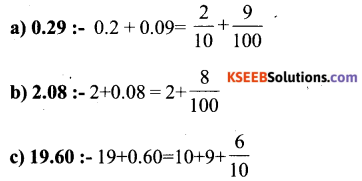 KSEEB Solutions for Class 6 Maths Chapter 8 Decimals Ex 8.2 5