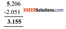 KSEEB Solutions for Class 6 Maths Chapter 8 Decimals Ex 8.6 4
