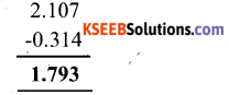 KSEEB Solutions for Class 6 Maths Chapter 8 Decimals Ex 8.6 5