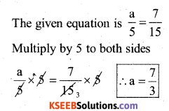 KSEEB Solutions for Class 7 Maths Chapter 4 Simple Equations Ex 4.2 20