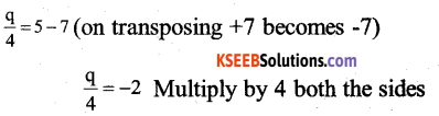 KSEEB Solutions for Class 7 Maths Chapter 4 Simple Equations Ex 4.3 13
