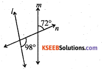 KSEEB Solutions for Class 7 Maths Chapter 5 Lines and Angles Ex 5.2 356