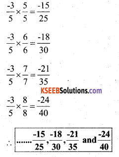 KSEEB Solutions for Class 7 Maths Chapter 9 Rational Numbers Ex 9.1 17
