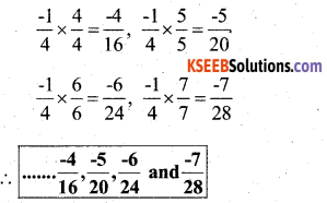 KSEEB Solutions for Class 7 Maths Chapter 9 Rational Numbers Ex 9.1 20