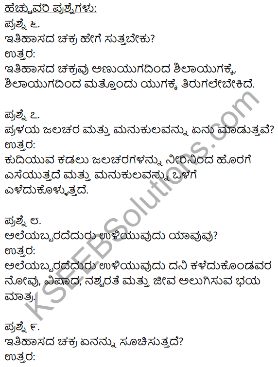 1st PUC Kannada Textbook Answers Sahitya Sanchalana Chapter 12 Sunamiya Hadu 8