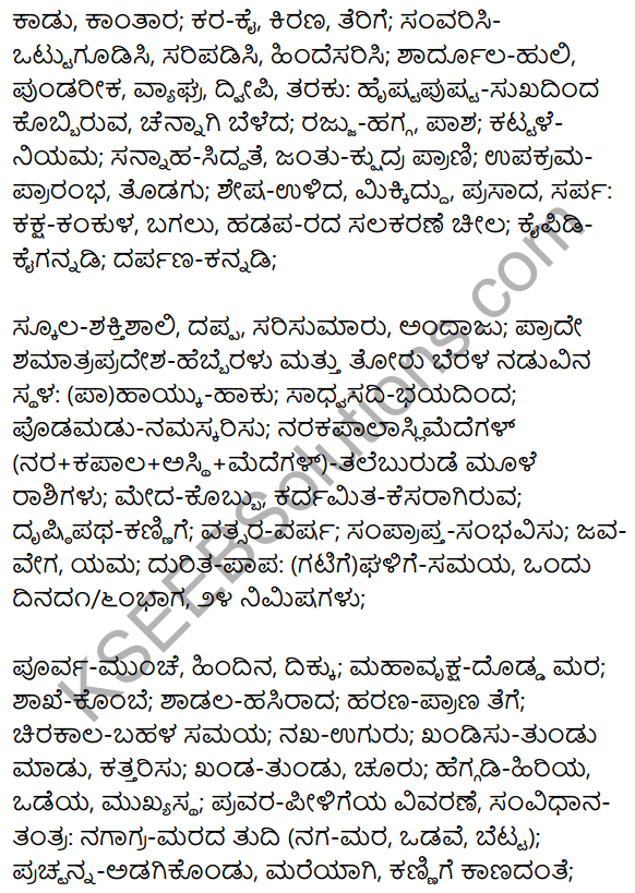 1st PUC Kannada Textbook Answers Sahitya Sanchalana Chapter 24 Chaturana Chaturya image - 24