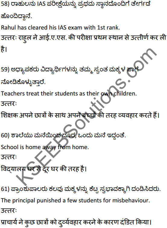2nd PUC Hindi Workbook Answers अनुवाद 14