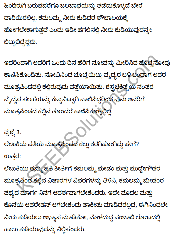 2nd PUC Kannada Textbook Answers Sahitya Sampada Chapter 15 Ayke Ide Namma Kaiyalli 15