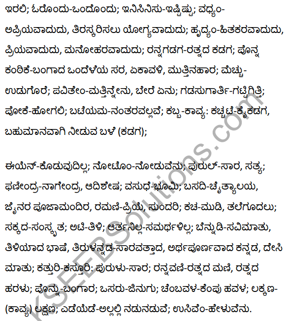 2nd PUC Kannada Textbook Answers Sahitya Sampada Chapter 19 Tirulgannada Belnudi 28