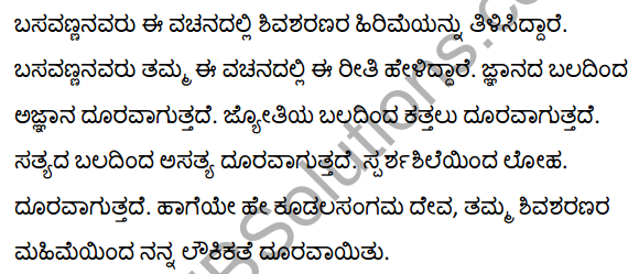 शरण वचनामृत Summary in Kannada 2
