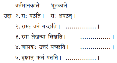 KSEEB Solutions for Class 8 Sanskrit नंदिनी Chapter 17 तिङन्तः Q3