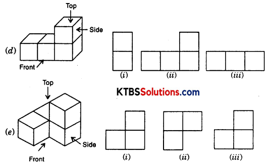 KSEEB Solutions for Class 8 Maths Chapter 10 Visualizing Solid Shapes Ex 10.1 Q3.1