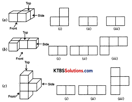 KSEEB Solutions for Class 8 Maths Chapter 10 Visualizing Solid Shapes Ex 10.1 Q3