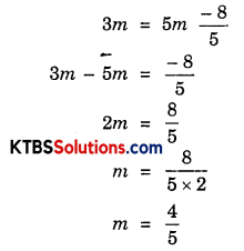KSEEB Solutions for Class 8 Maths Chapter 2 Linear Equations in One Variable Ex 2.3 Q10