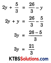 KSEEB Solutions for Class 8 Maths Chapter 2 Linear Equations in One Variable Ex 2.3 Q9