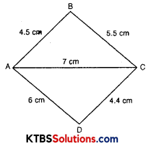 KSEEB Solutions for Class 8 Maths Chapter 4 Practical Geometry Ex 4.1 Q1
