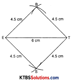 KSEEB Solutions for Class 8 Maths Chapter 4 Practical Geometry Ex 4.1 Q4.1