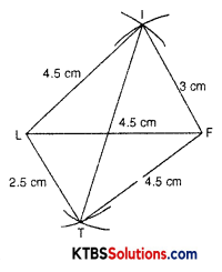 KSEEB Solutions for Class 8 Maths Chapter 4 Practical Geometry Ex 4.2 Q1.1
