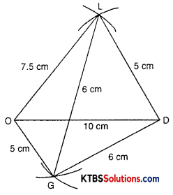 KSEEB Solutions for Class 8 Maths Chapter 4 Practical Geometry Ex 4.2 Q2.1