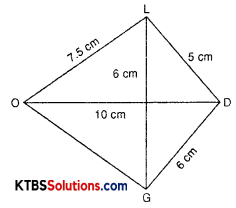 KSEEB Solutions for Class 8 Maths Chapter 4 Practical Geometry Ex 4.2 Q2