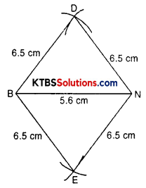 KSEEB Solutions for Class 8 Maths Chapter 4 Practical Geometry Ex 4.2 Q3.1