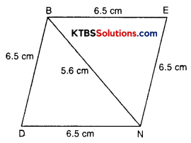 KSEEB Solutions for Class 8 Maths Chapter 4 Practical Geometry Ex 4.2 Q3