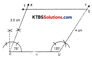KSEEB Solutions for Class 8 Maths Chapter 4 Practical Geometry Ex 4.4 Q2