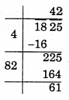 KSEEB Solutions for Class 8 Maths Chapter 6 Square and Square Roots Ex 6.4 Q5.3