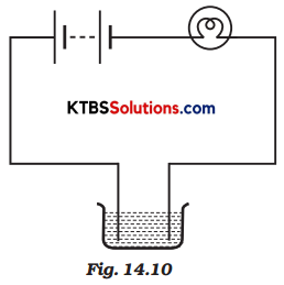 KSEEB Solutions for Class 8 Science Chapter 14 Chemical Effects of Electric Current Q4